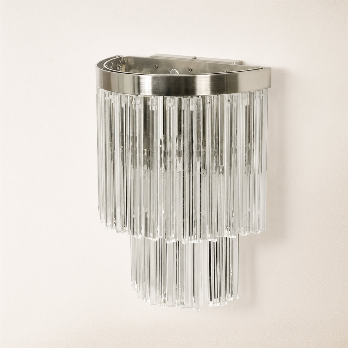 Prismari Tiered Glass Wall Sconce