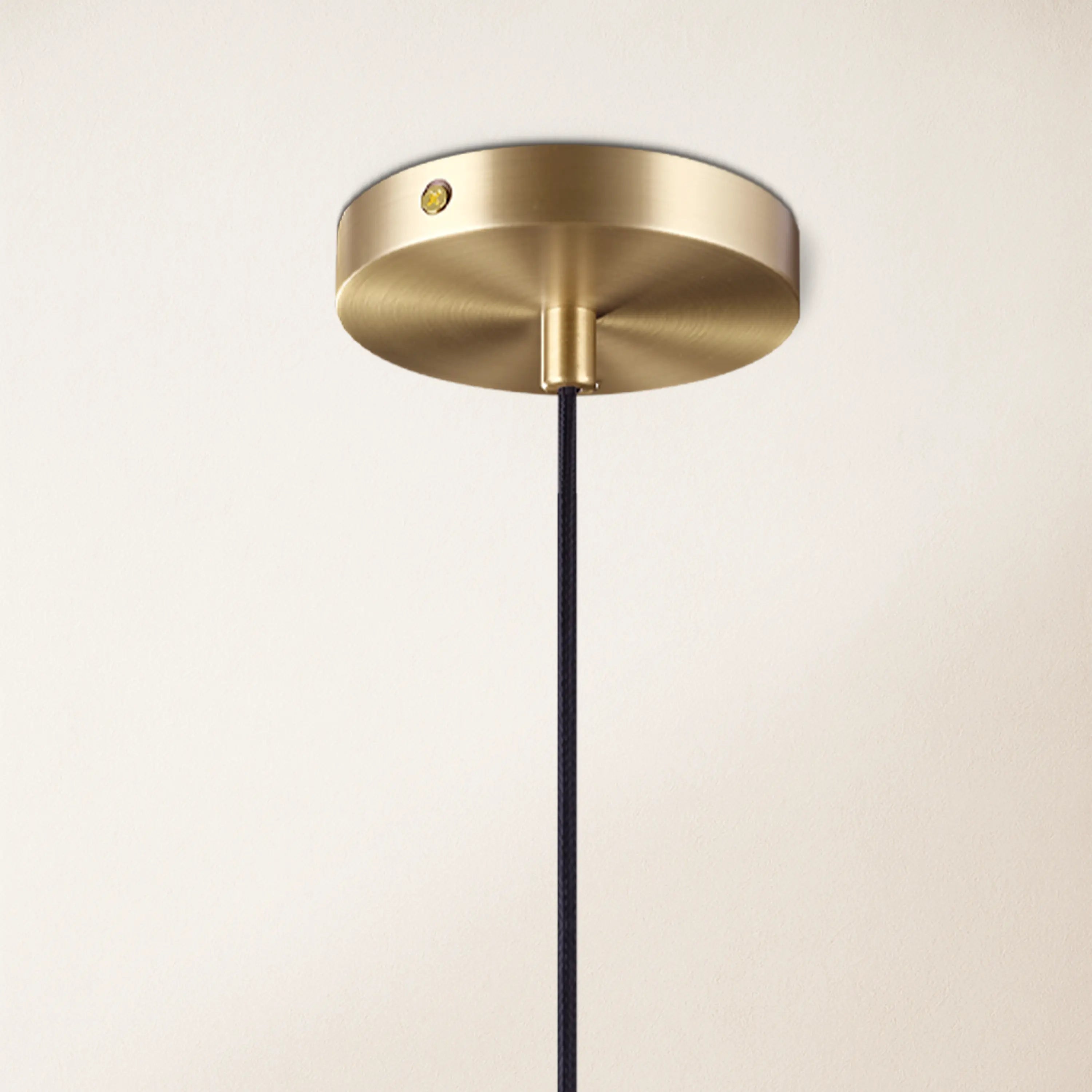 Cylora Glass Tube Pendant 4"H