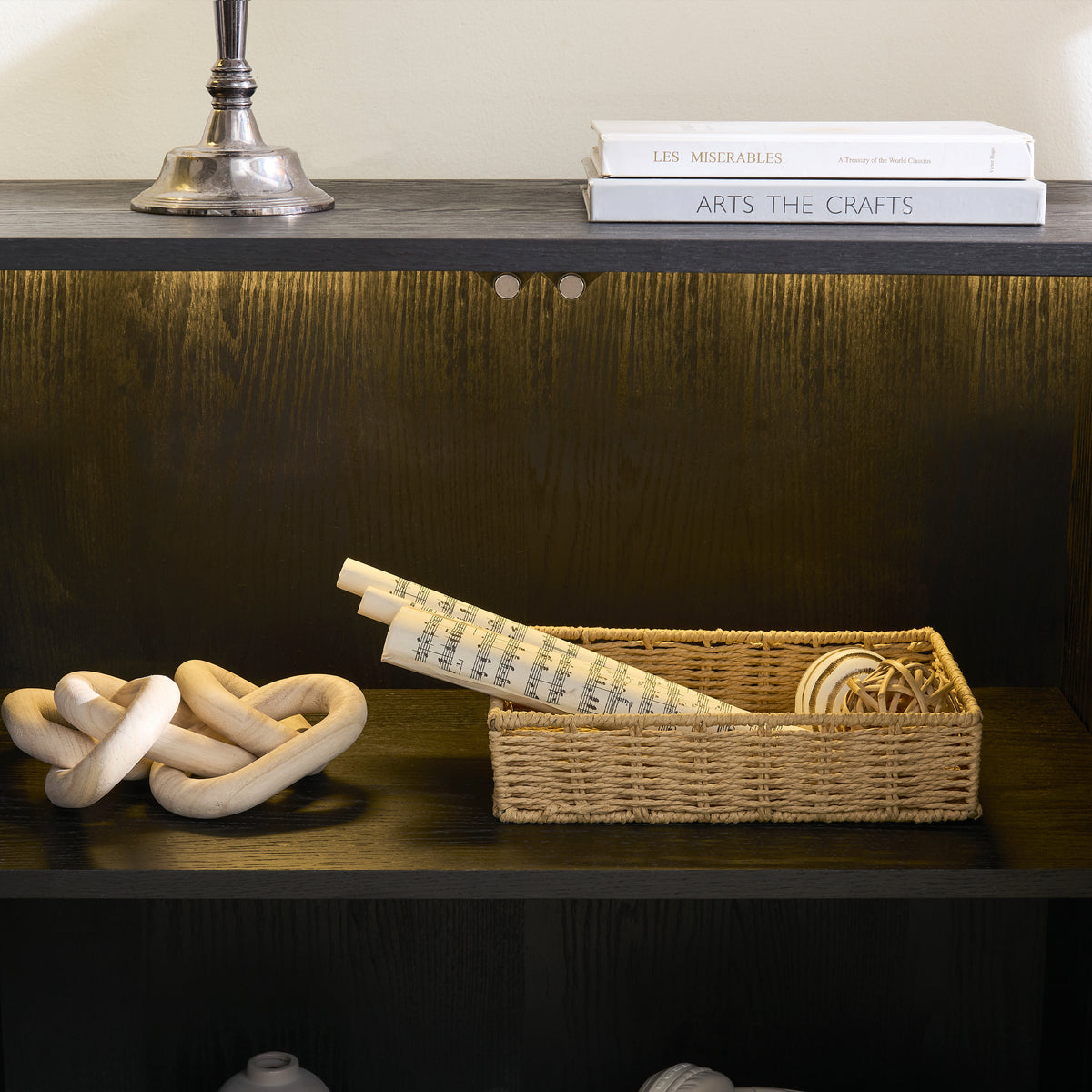 Holt 63″ Solid Oak Console(Set of 2)