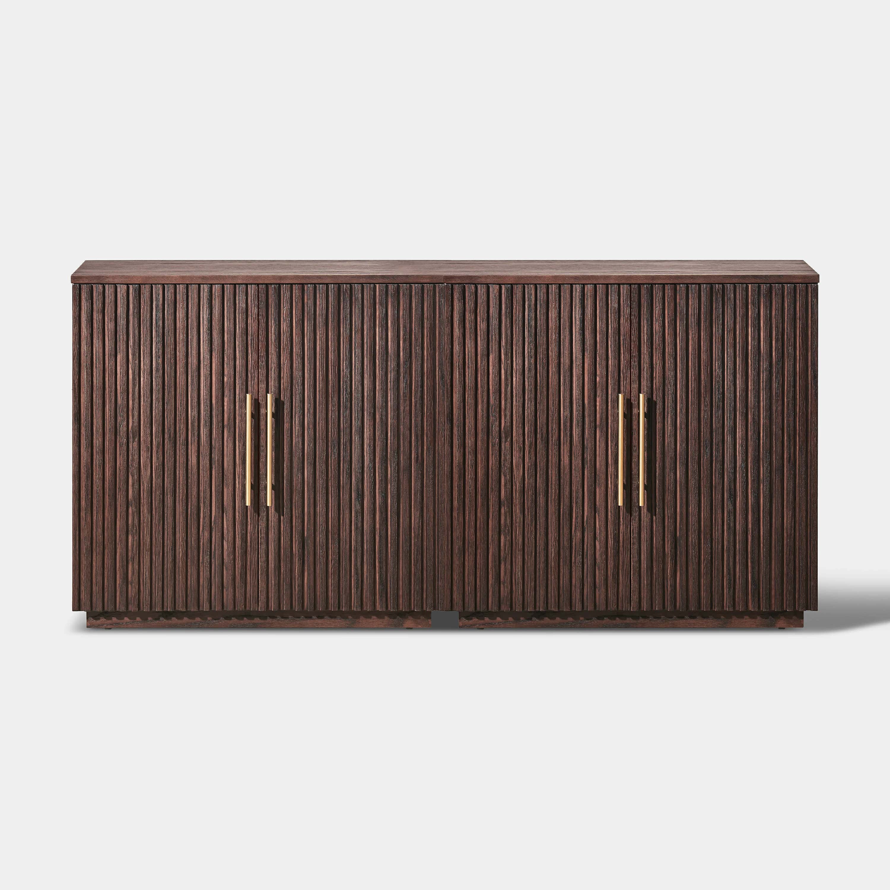 Holt 63″ Solid Oak Console(Set of 2)