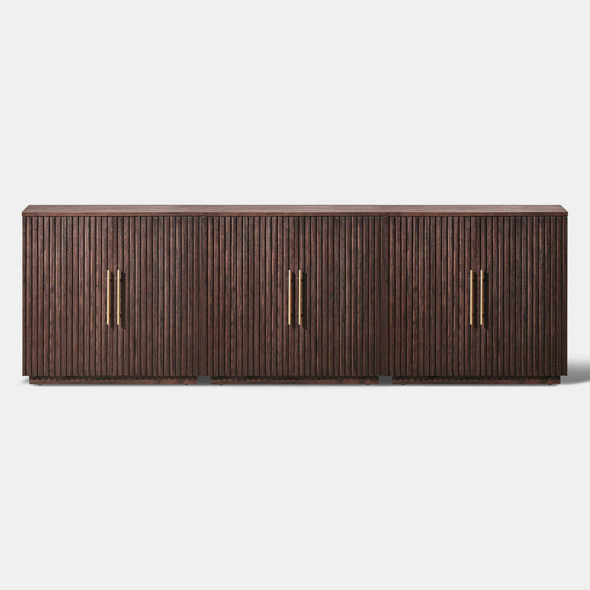 Holt 95″ Solid Oak Console(Set of 3)