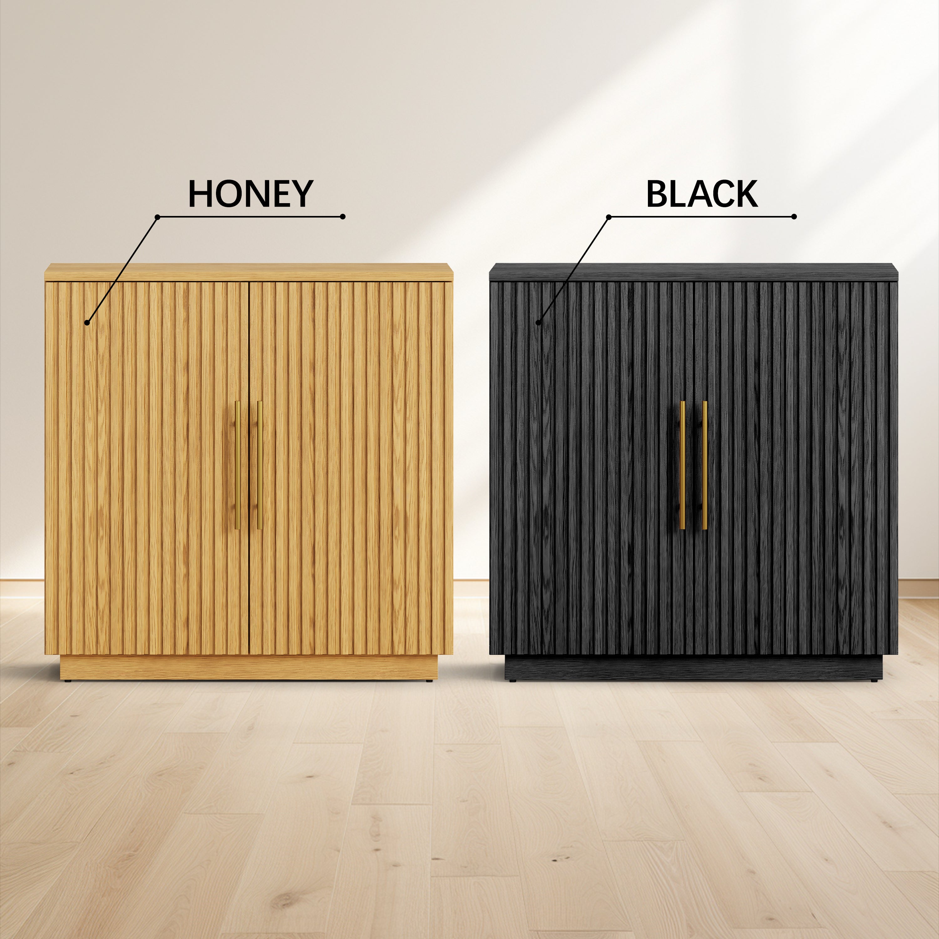 Holt 126″ Oak Media Console(Set of 4)