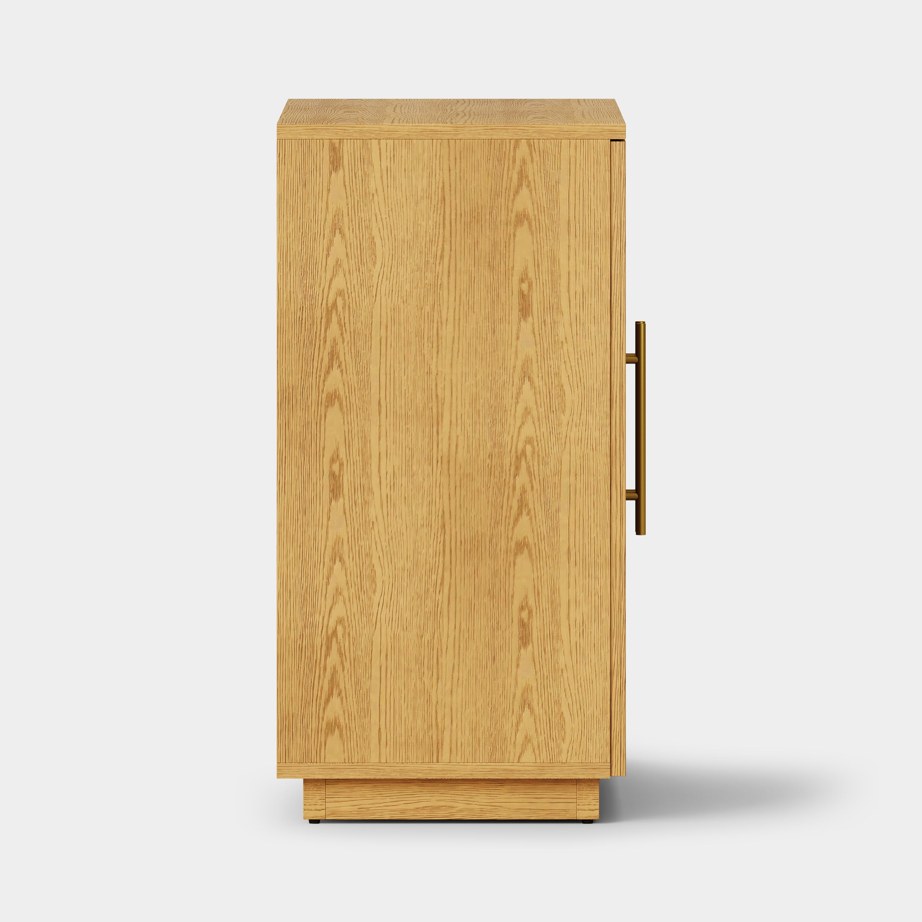 Holt 126″ Oak Media Console(Set of 4)