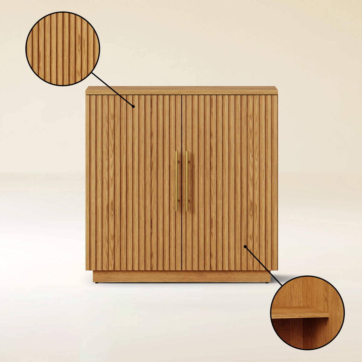 Holt 32″ Solid Oak Cabinet