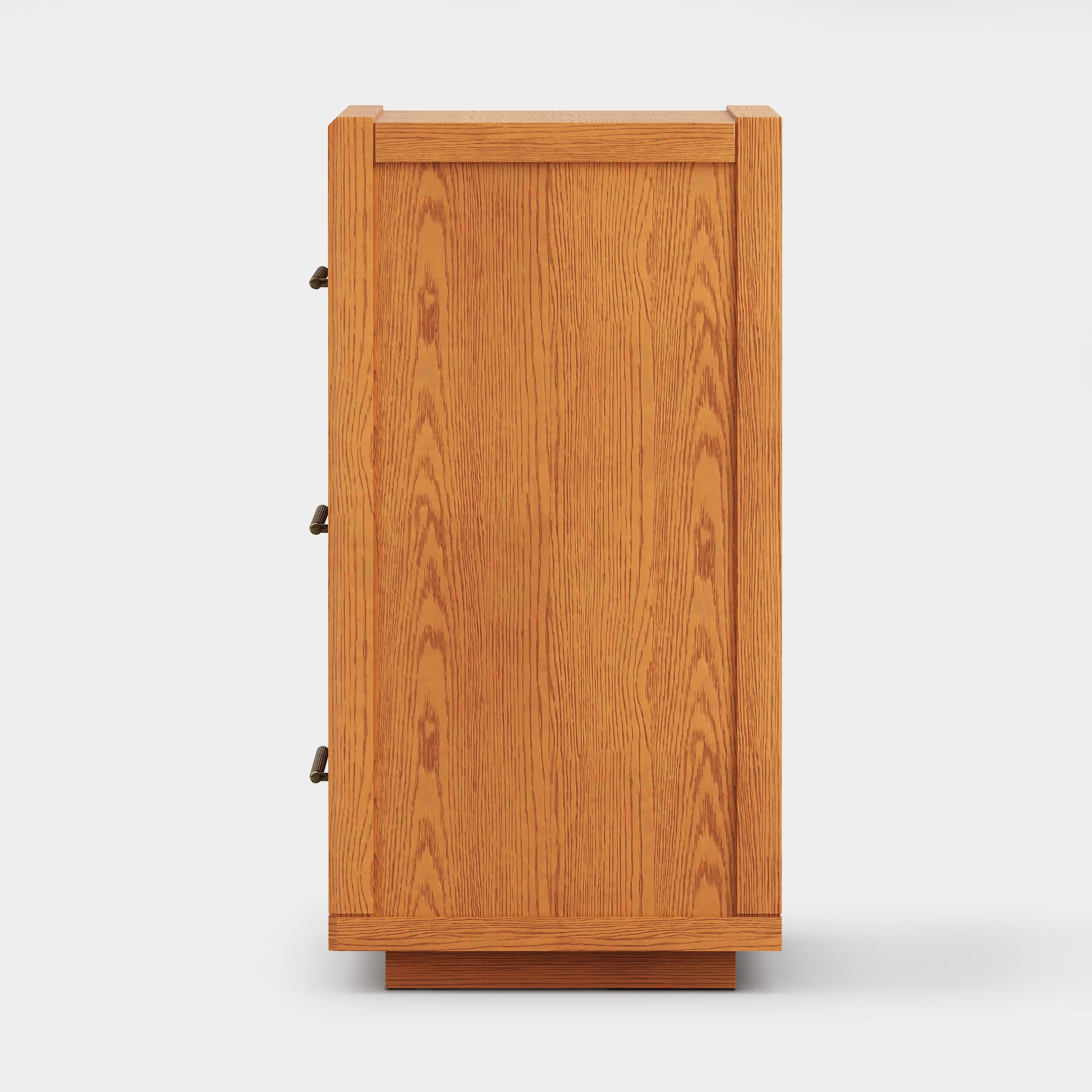 Alvar 32″ Oak 3-Drawer Chest