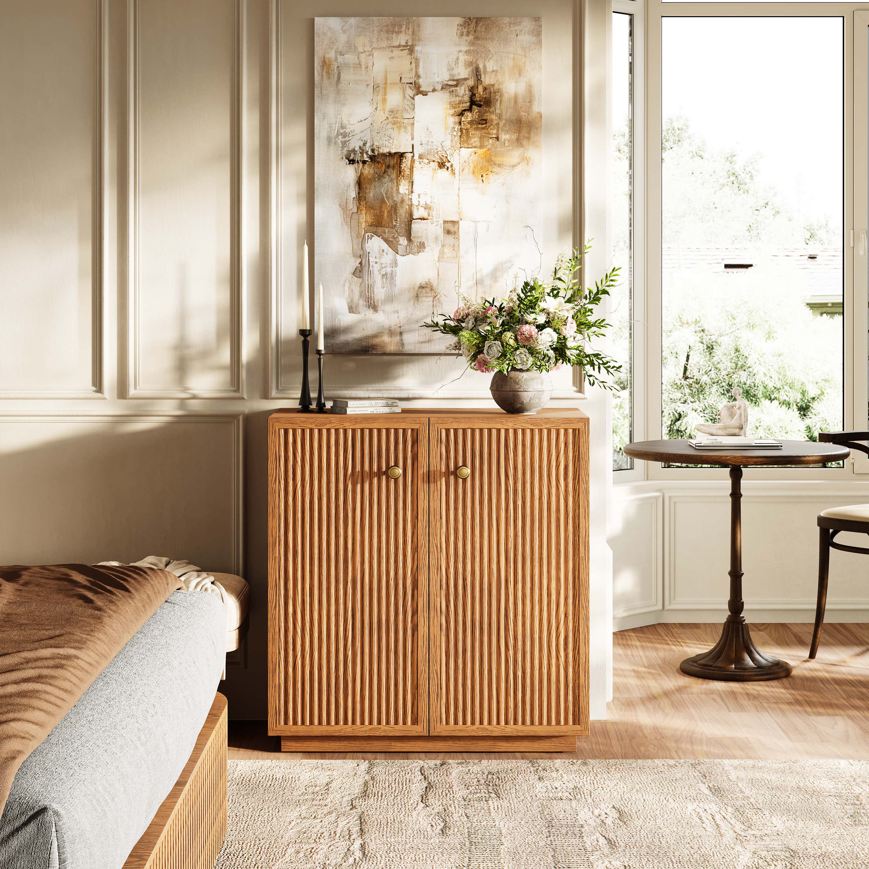 Avery Oak Cabinet 30"W