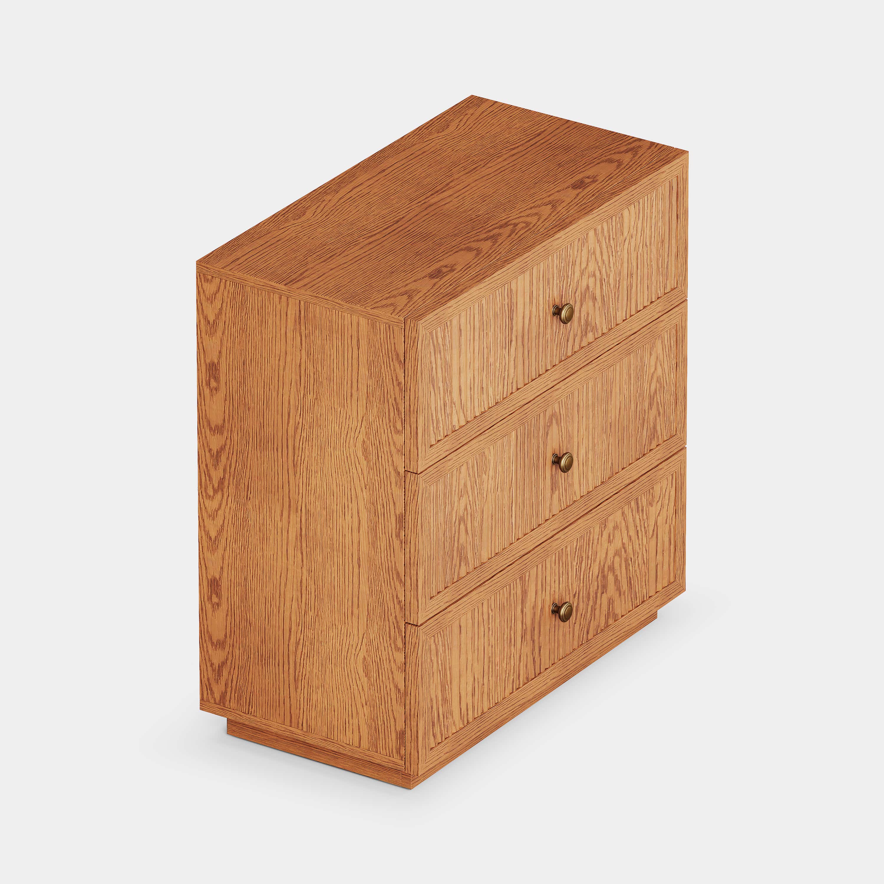 Avery Oak Drawer 60"W (Set of 2)