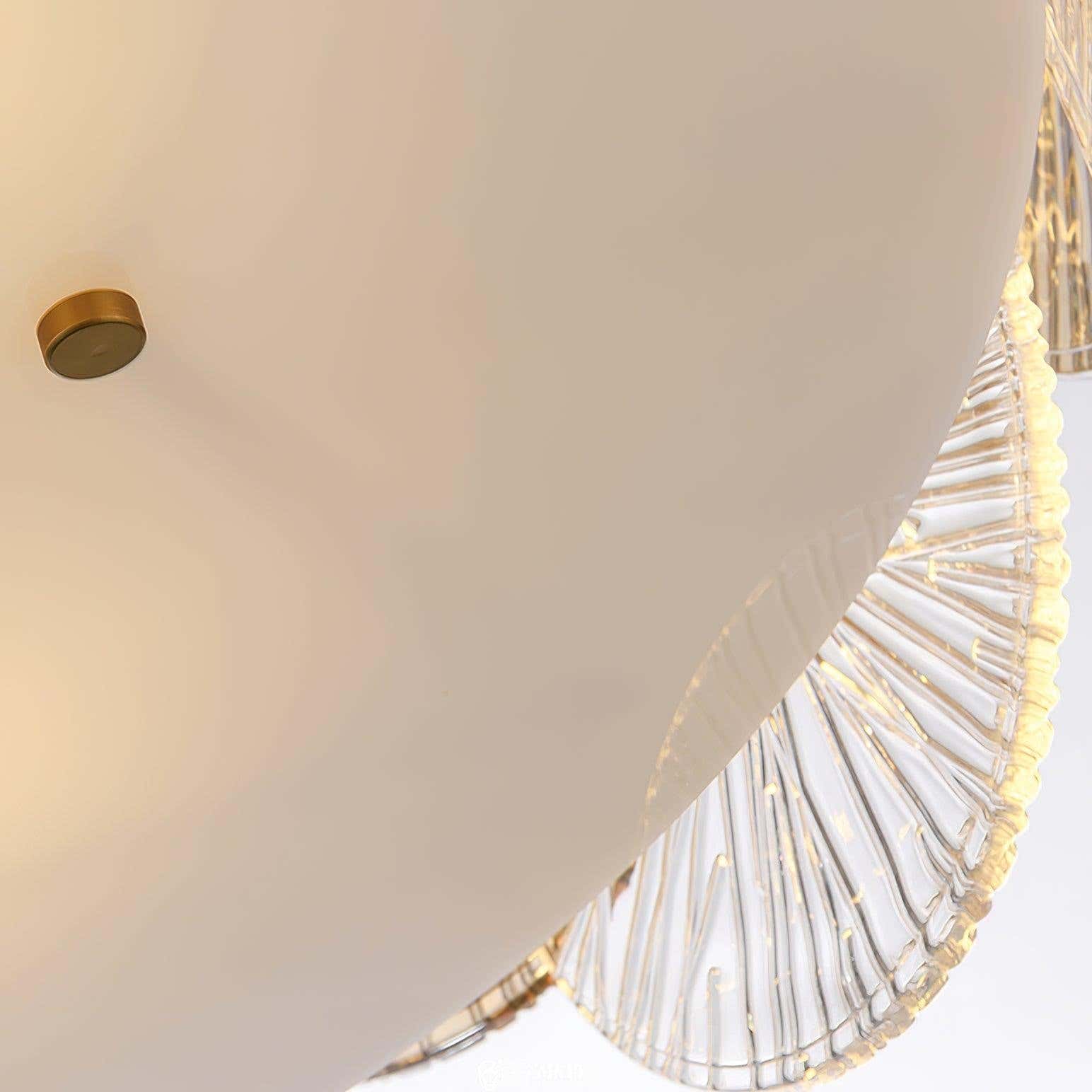 Axiora Glass Round Chandelier