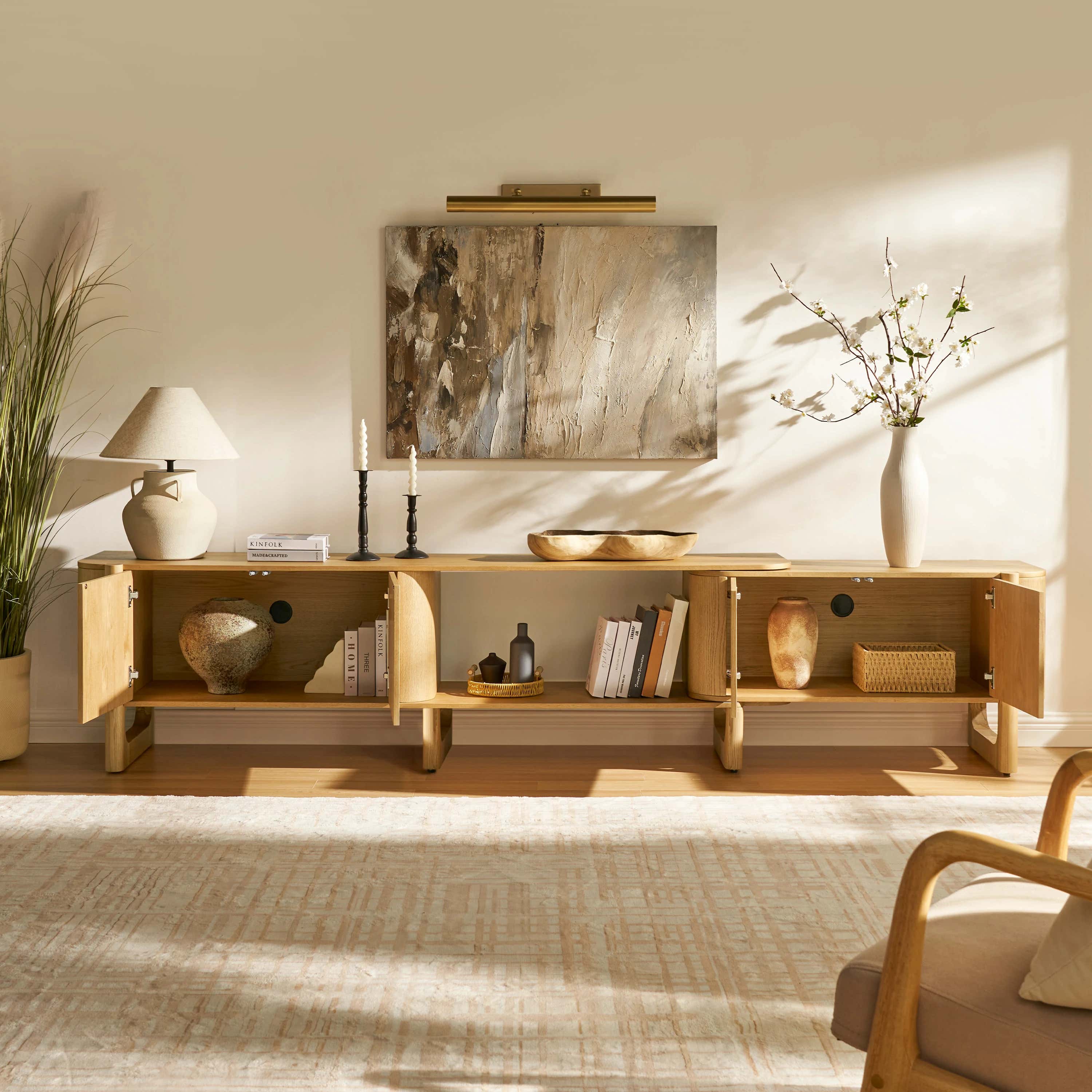 Silas Extendable TV Stand 80" to 110"