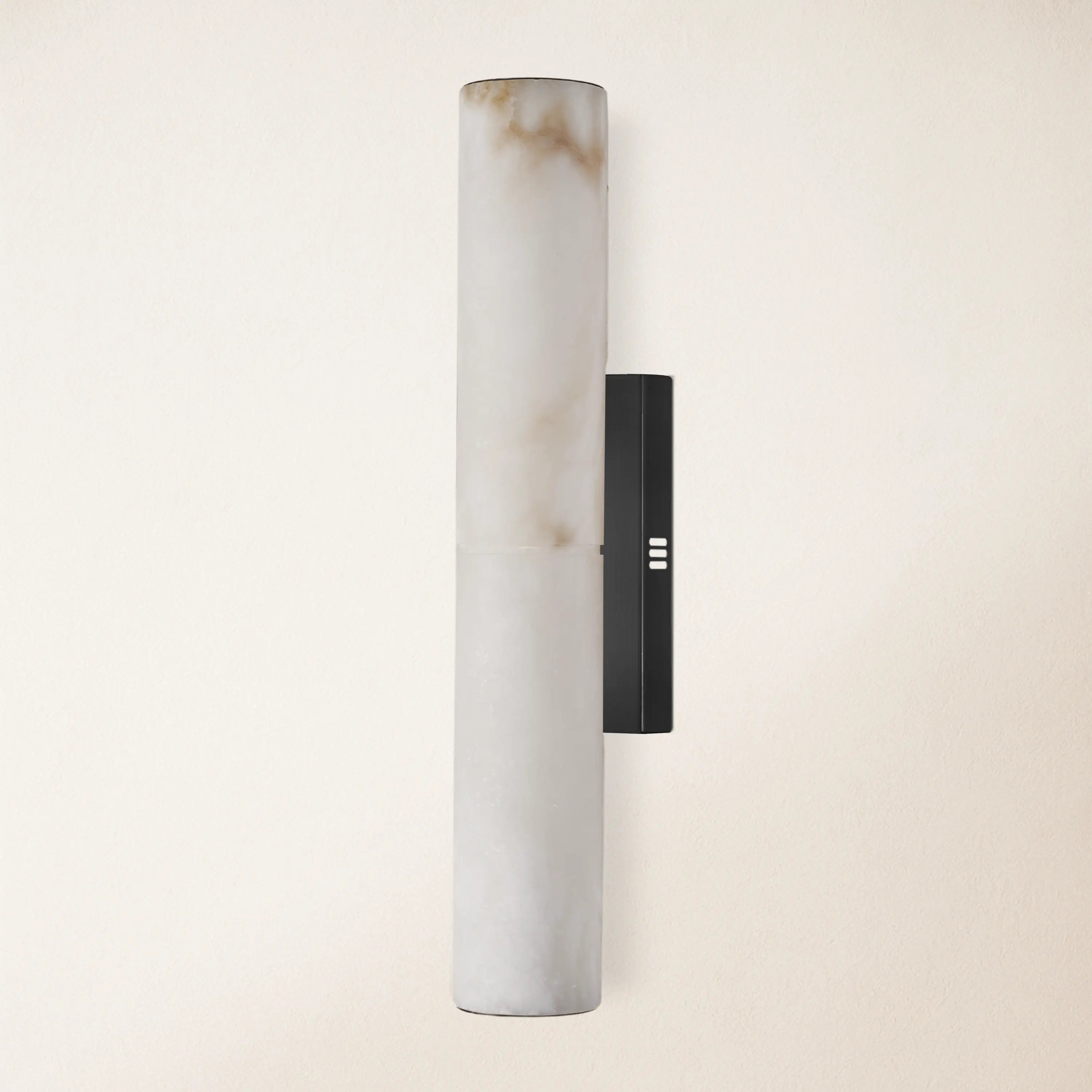 Sylvia Palladian Alabaster Wall Sconce 20"H