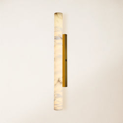 Sylvia Palladian Alabaster Wall Sconce 36