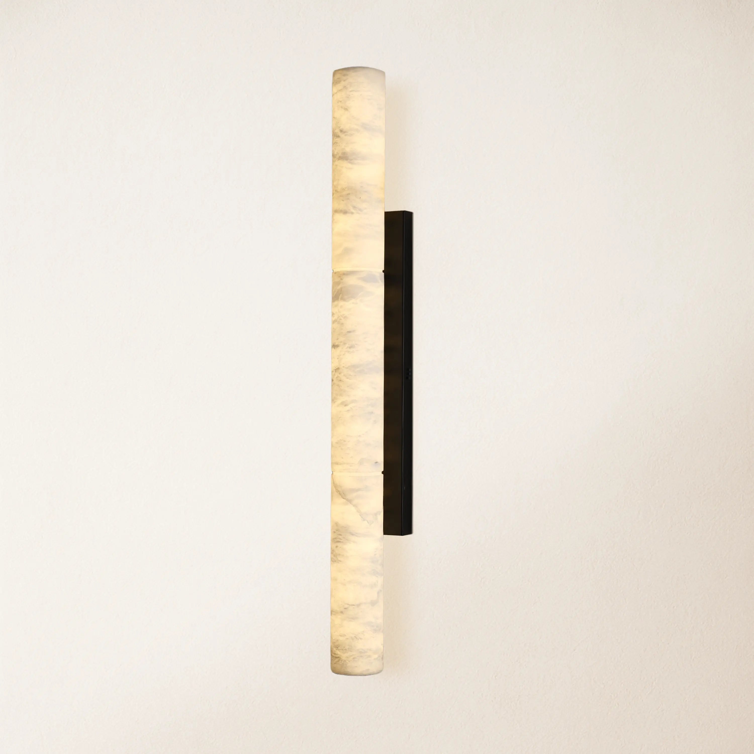 Sylvia Palladian Alabaster Wall Sconce 36"H