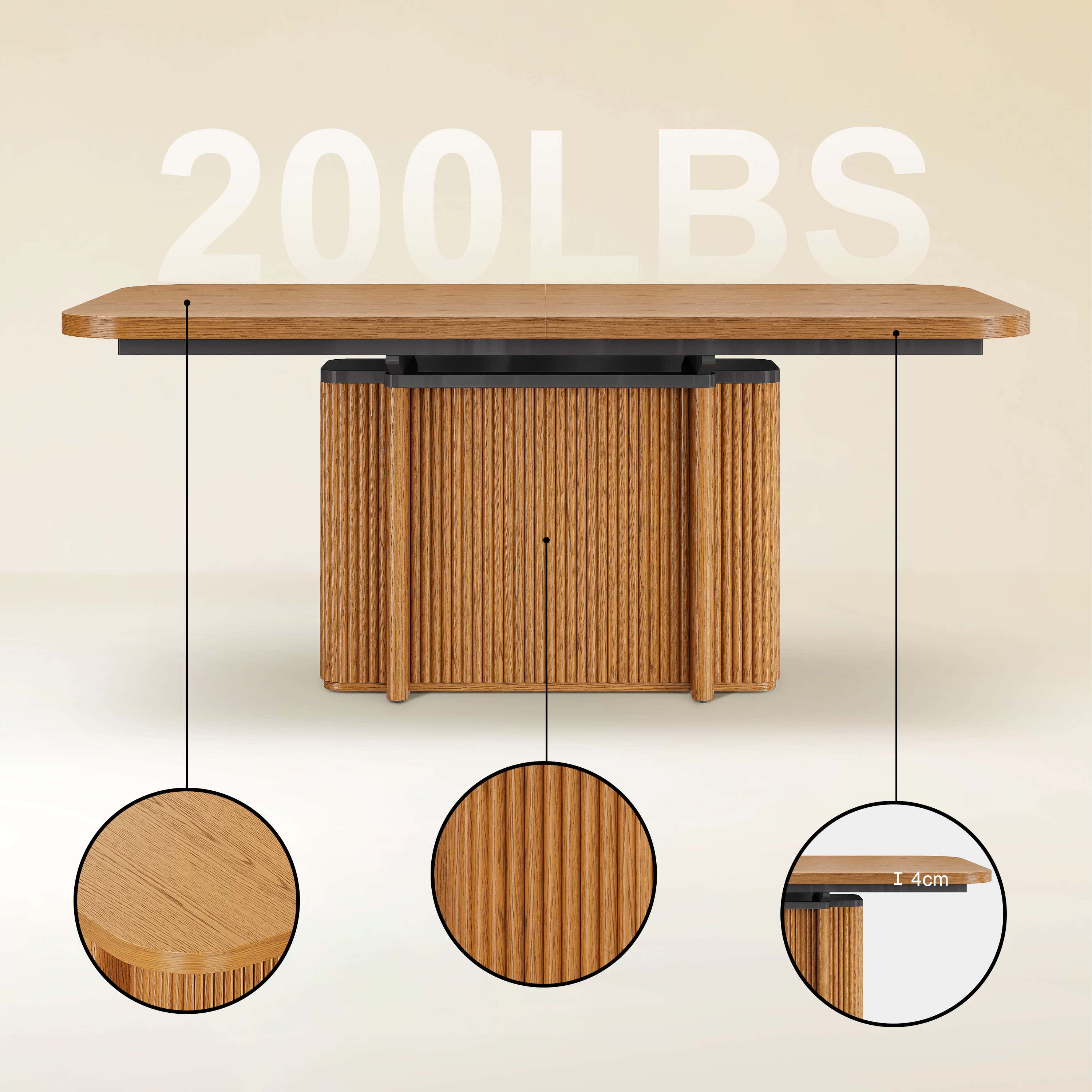 Casey Dining Table 71" To 91"