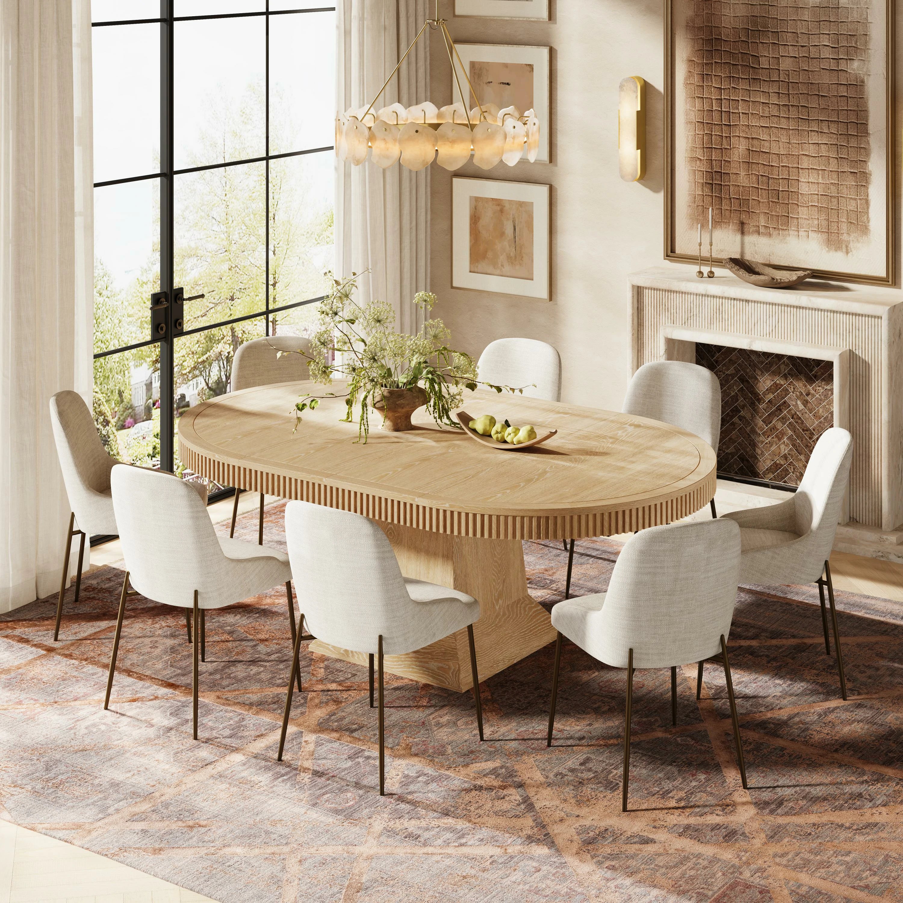 Ansel Dining Table 54" To 85"