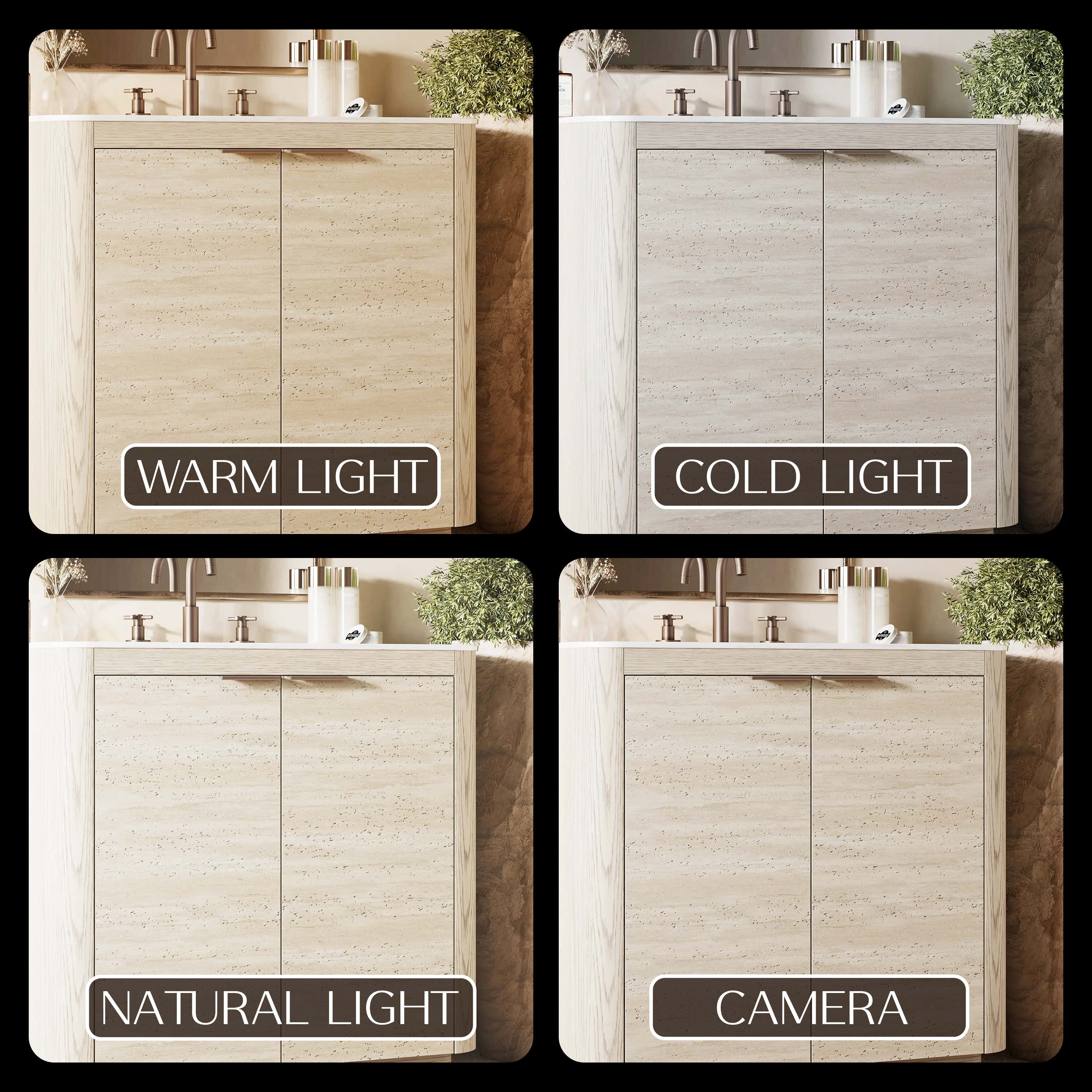 Tivoli Bathroom Vanity 36"W