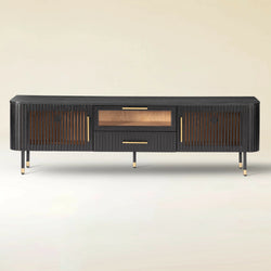 Ewan Oak Media Console 80