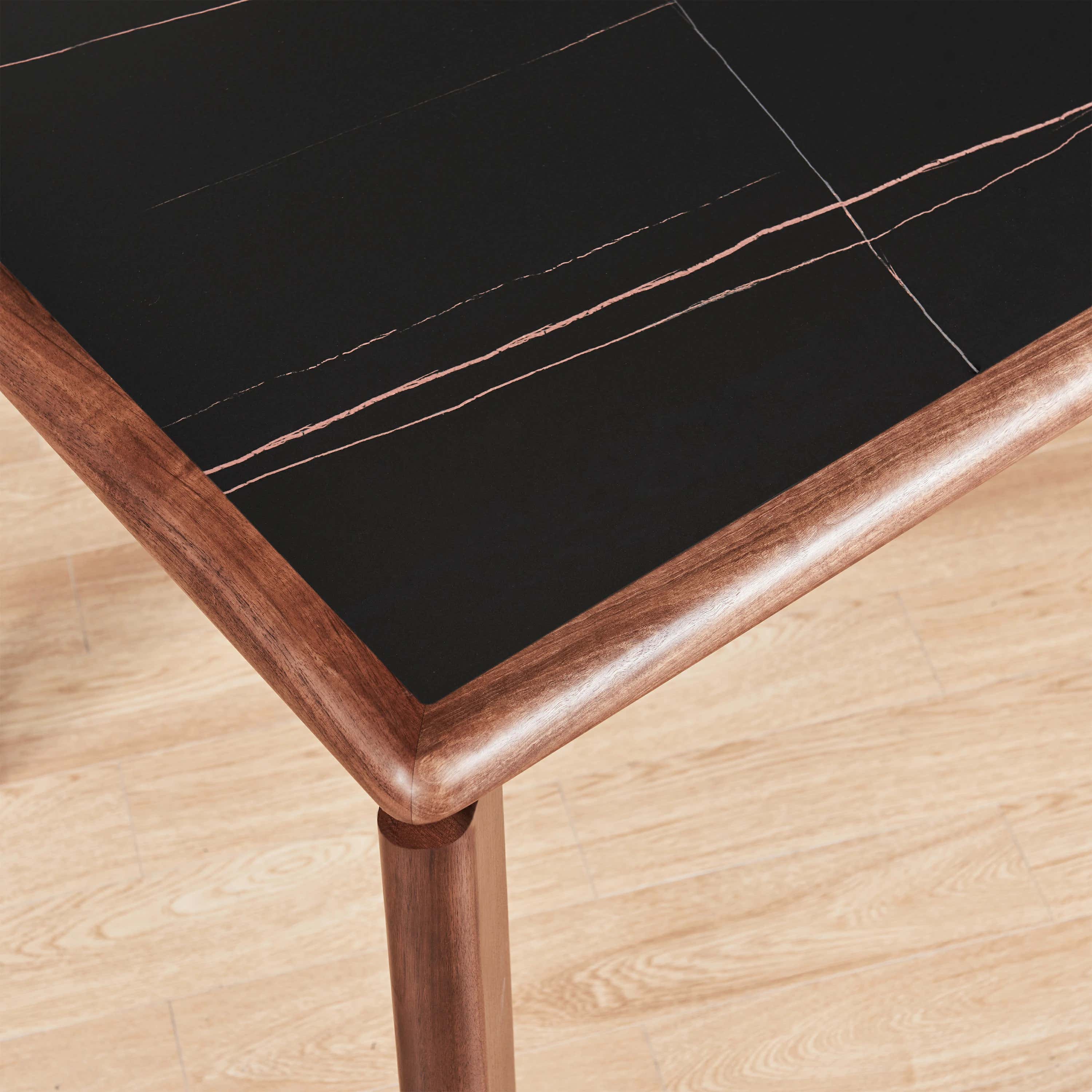 Virel Sintered Stone Dining Table 63"