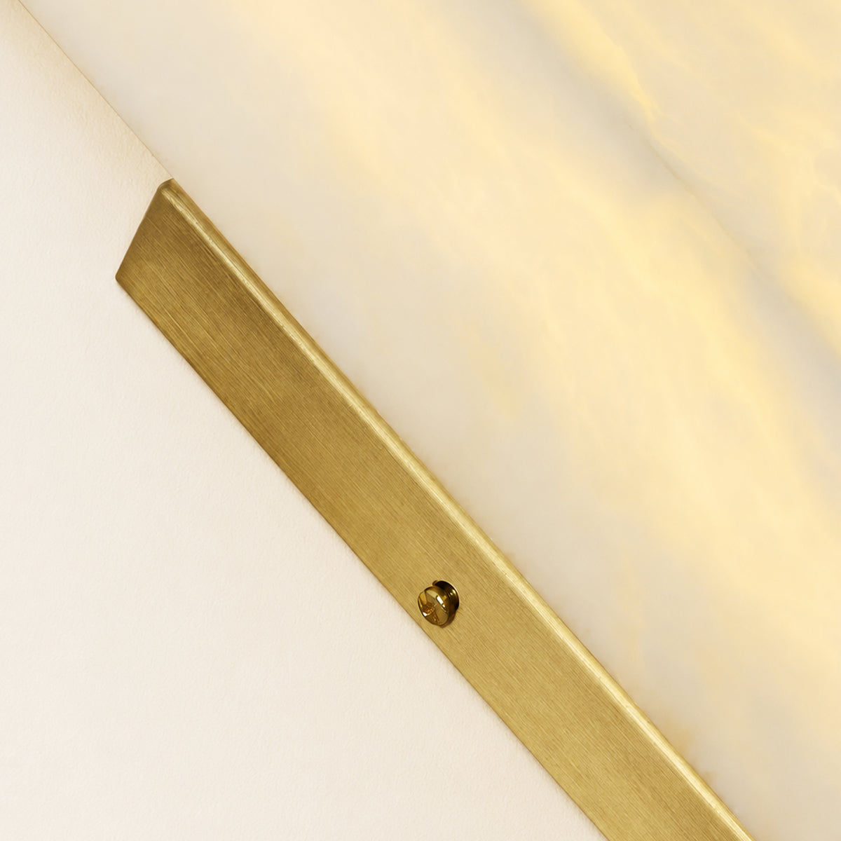 Valoria Alabaster Rectangular Wall Sconce