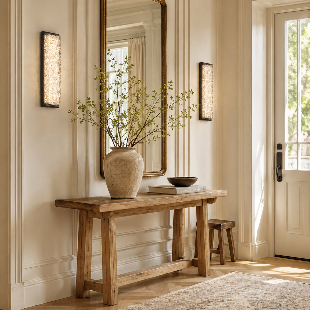 Astris Linear Resin Wall Sconce size-image
