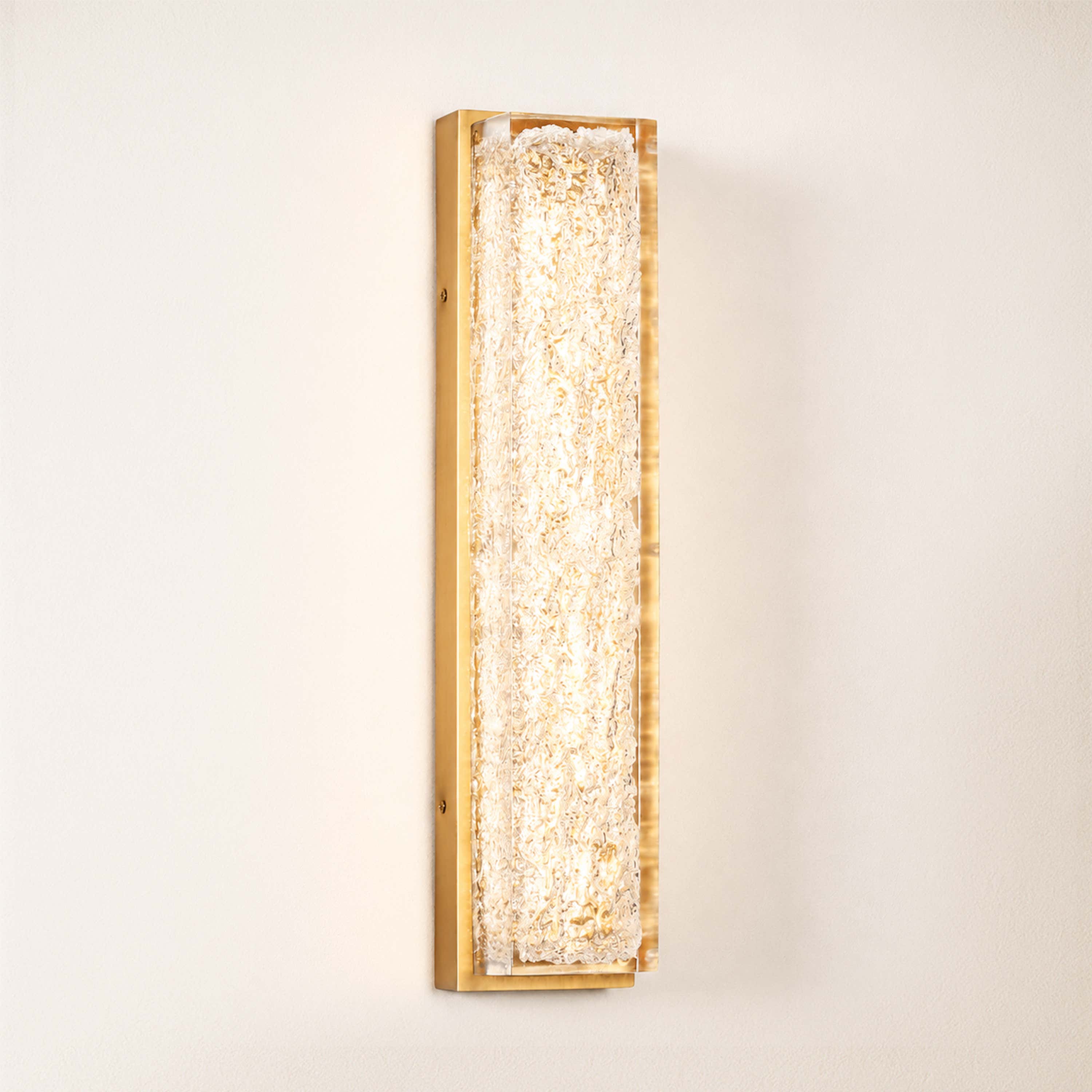 Astris Linear Resin Wall Sconce size-image