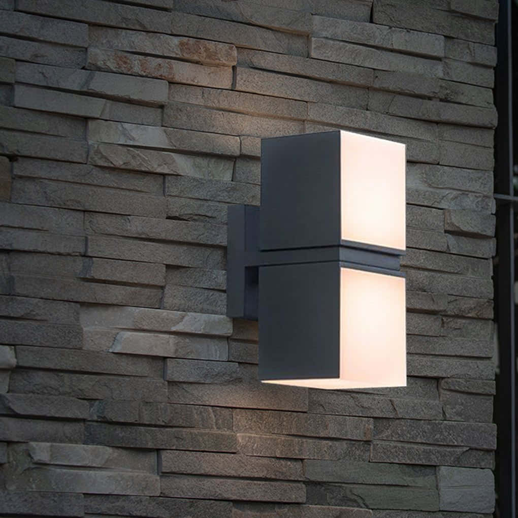 Ultimax Rectangular LED Outdoor Wall Light