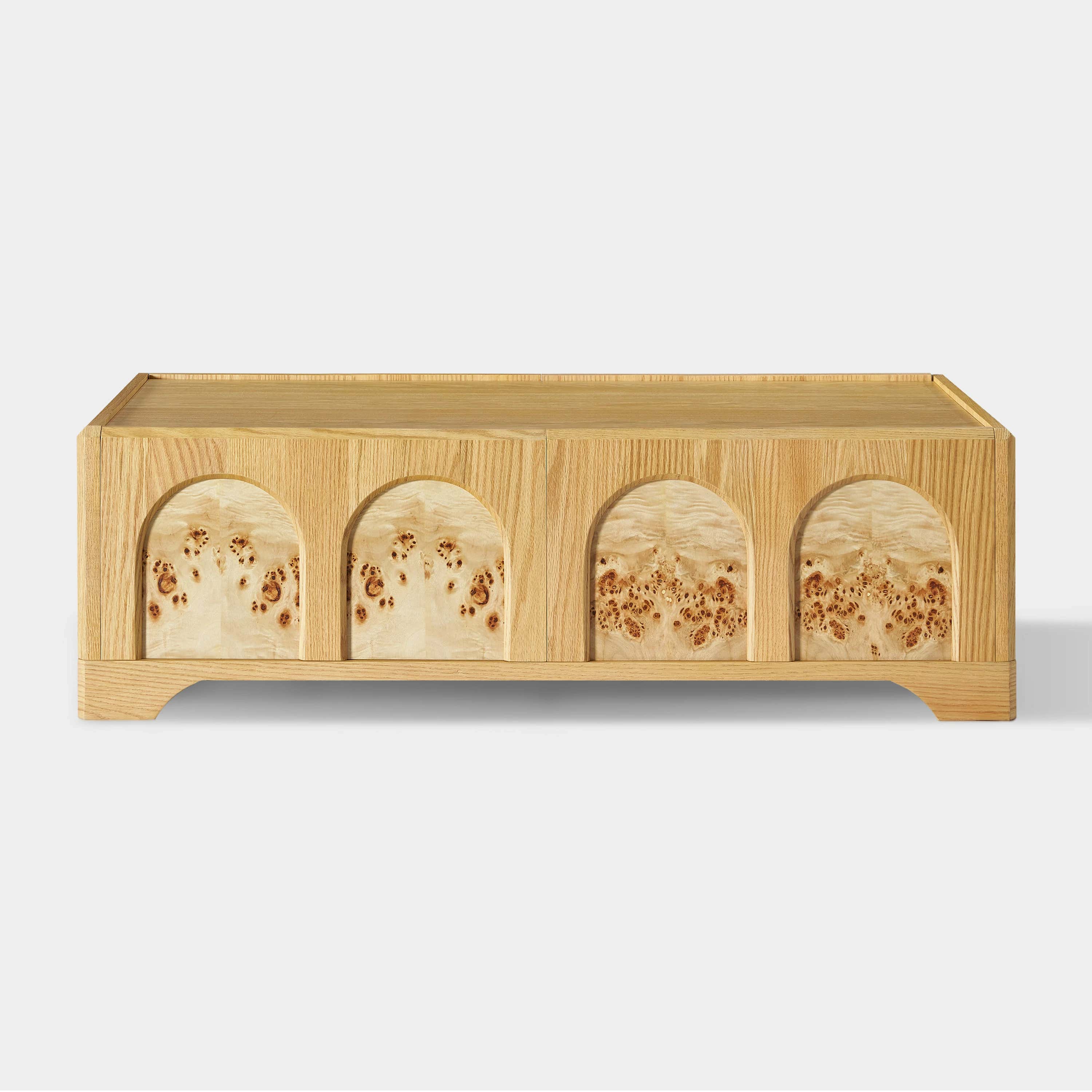 Aurora Oak Coffee Table 48"