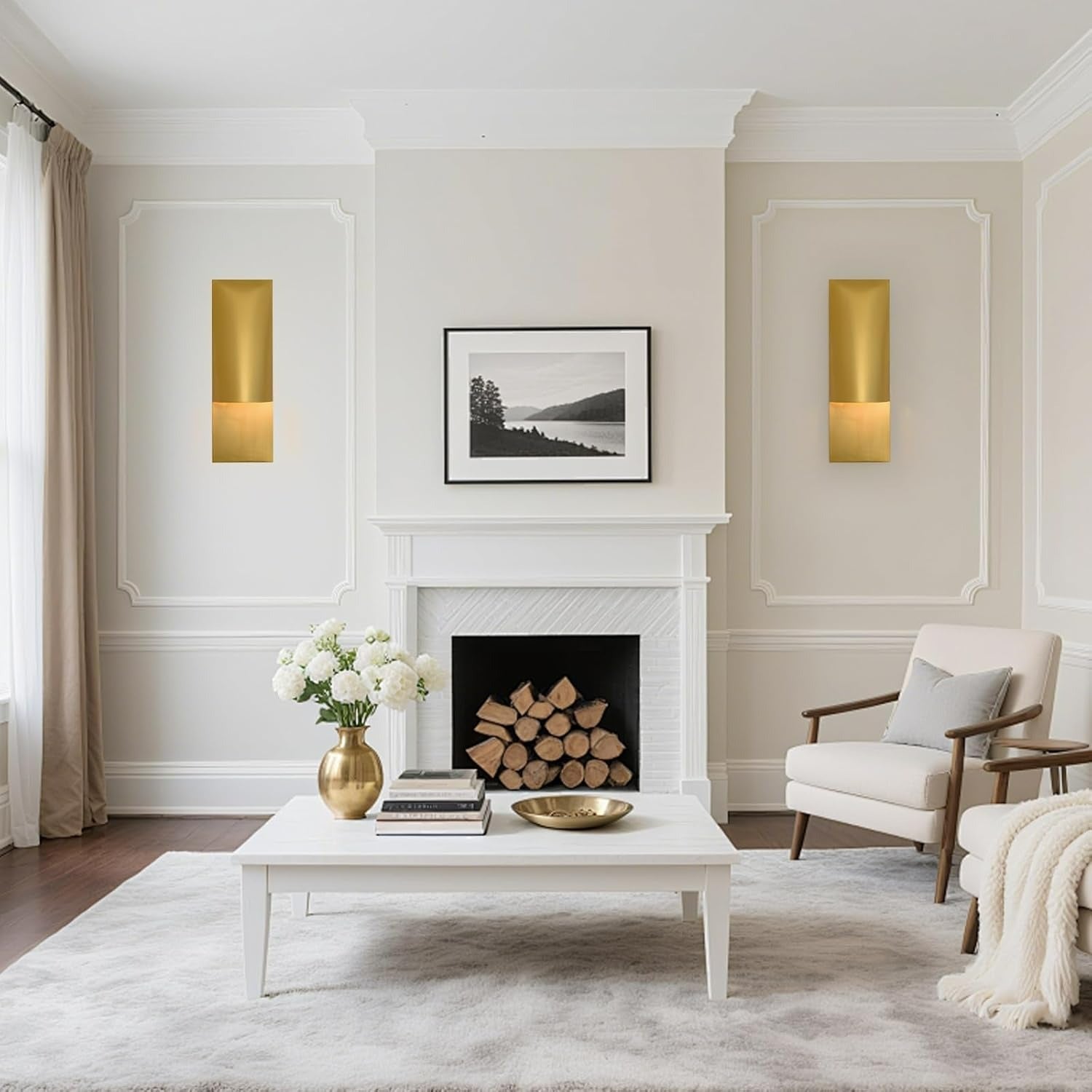 Trany Vertical Wall Sconce 18"H