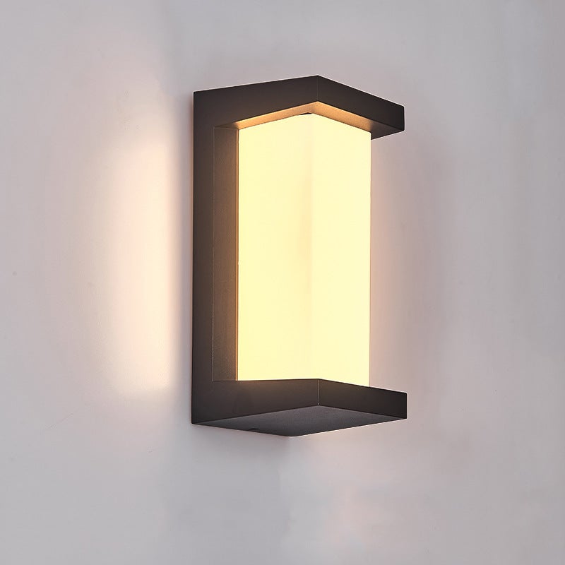Infinityx Geometric Waterproof Outdoor Wall Light