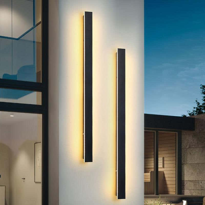 Polarium Linear Waterproof Outdoor Wall Light