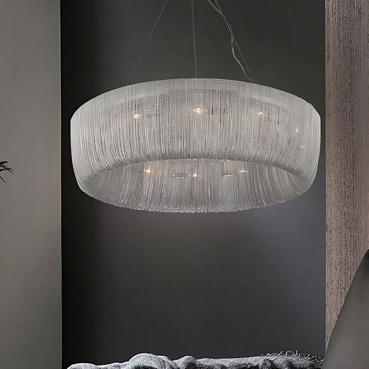 Teresa Cadena Chain Tassel Chandelier