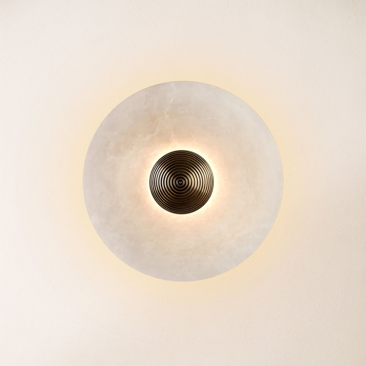 Miles Alabaster Wall Sconce 10"D