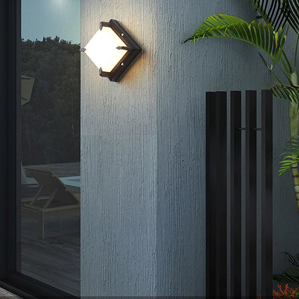 Frostgleam Diamond LED Outdoor Wall Light