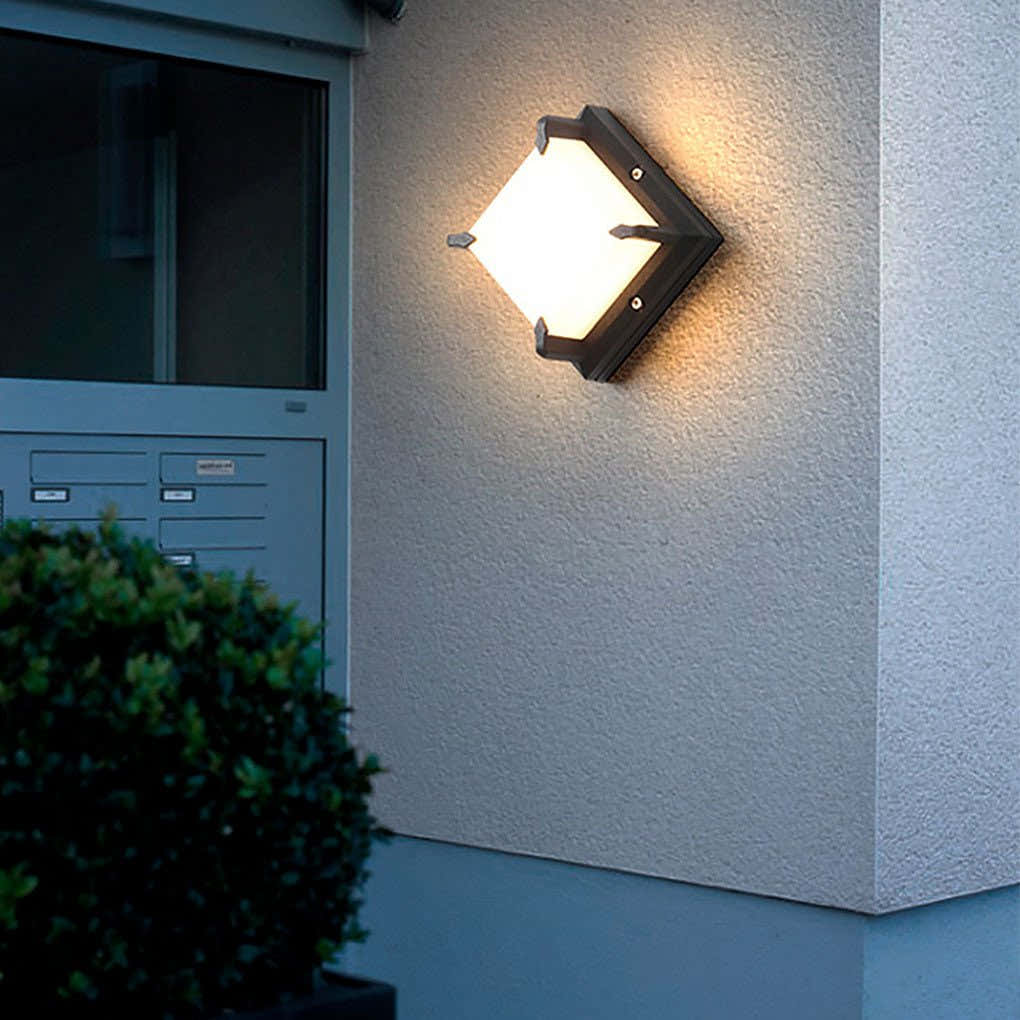 Frostgleam Diamond LED Outdoor Wall Light