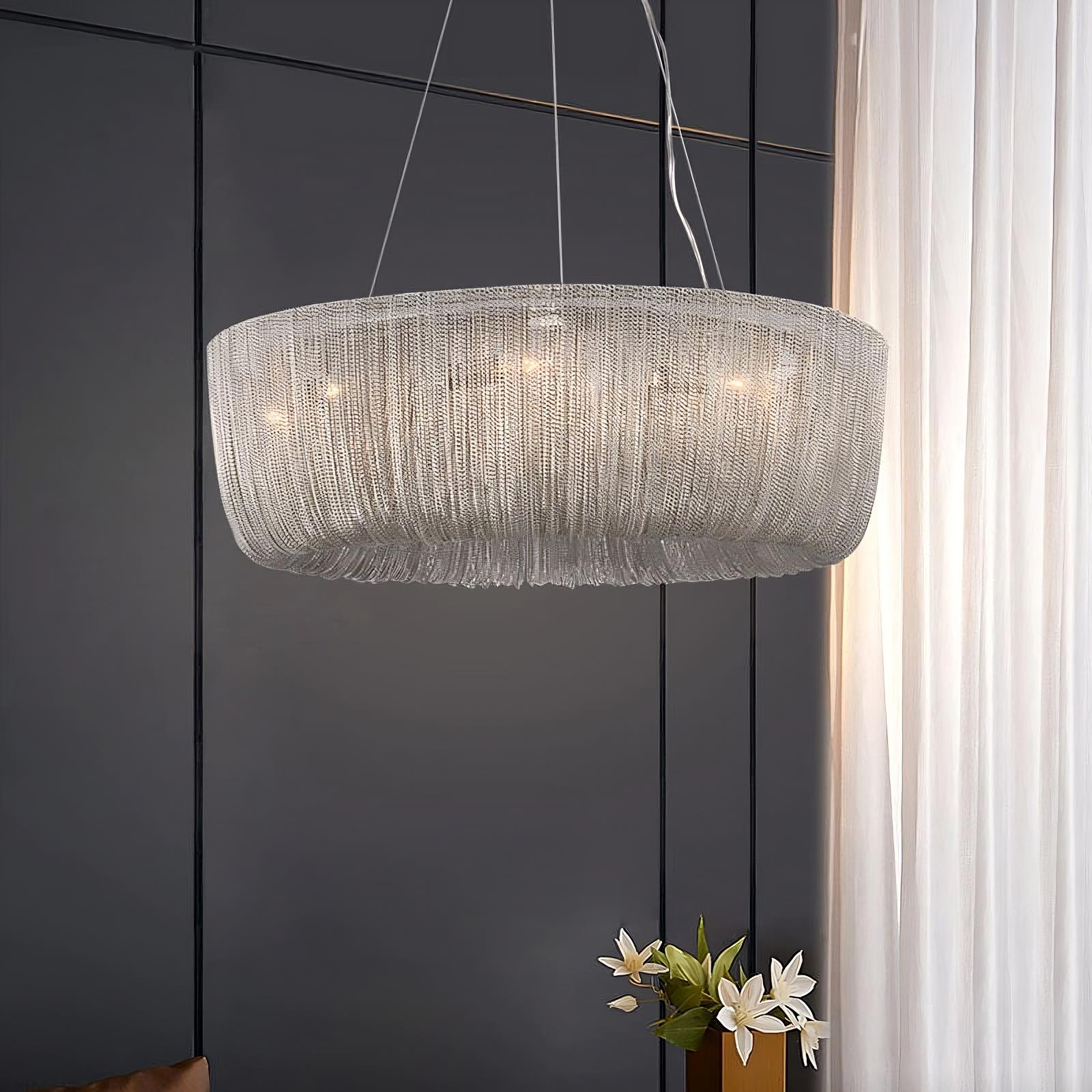 Teresa Cadena Chain Tassel Chandelier