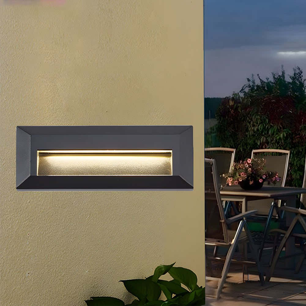 Eternium Aluminum Downward Outdoor Wall Light