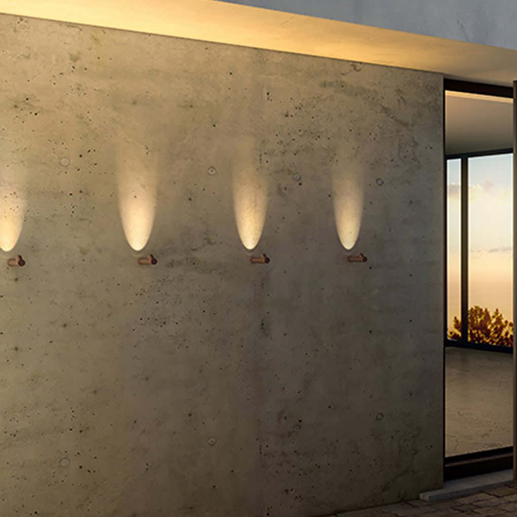 Tempestray Round Tube LED Outdoor Wall Light