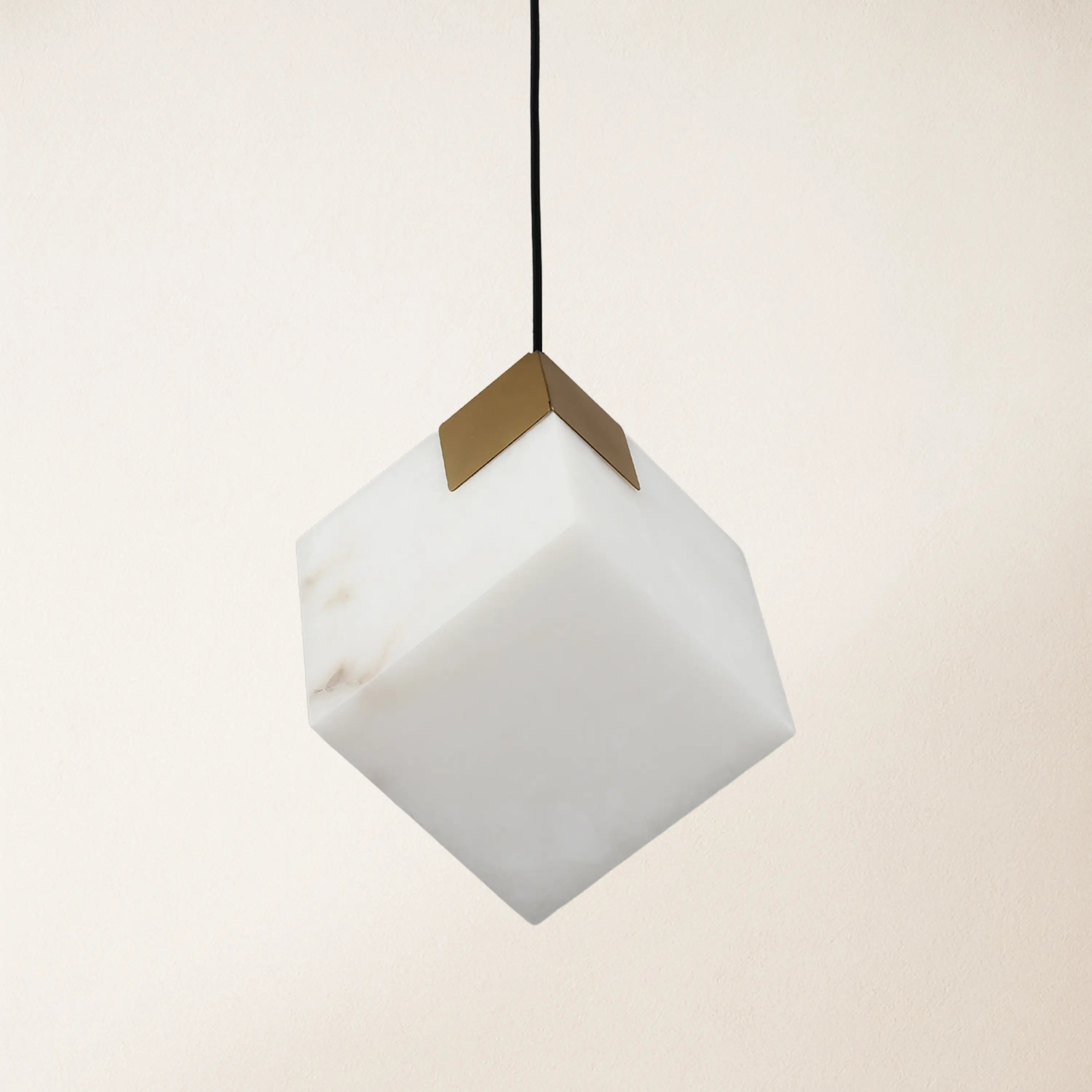Dave Alabaster Pendant Light 4"W