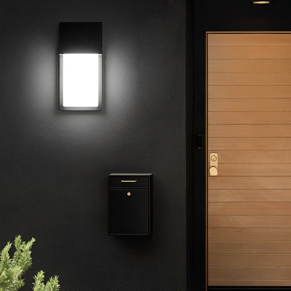 Rampart Rectangular Waterproof Outdoor Wall Light