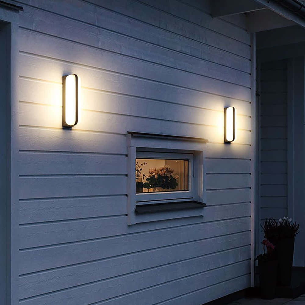 Fortilume Industrial LED Outdoor Wall Light