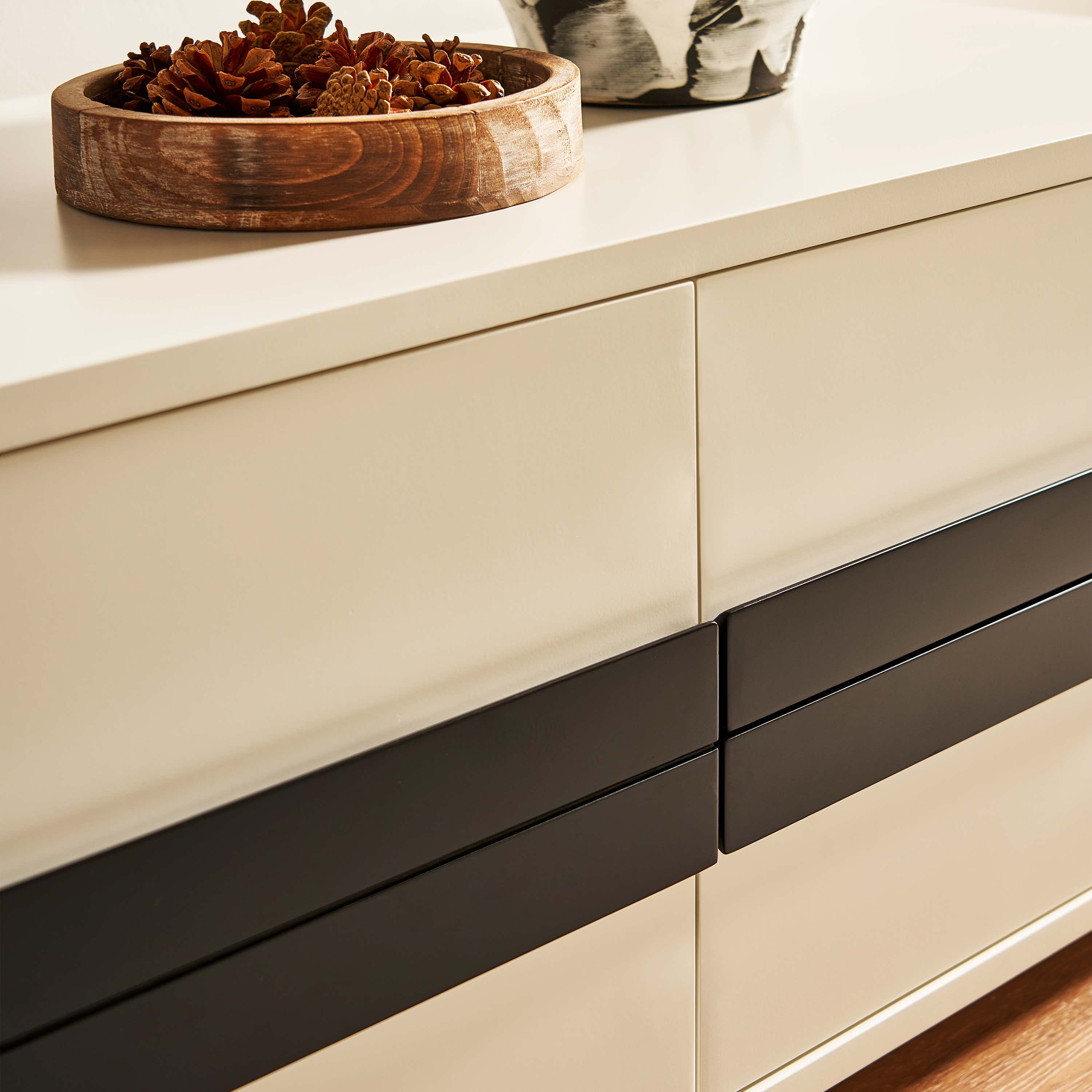 Soren Media Console And Coffee Table Set