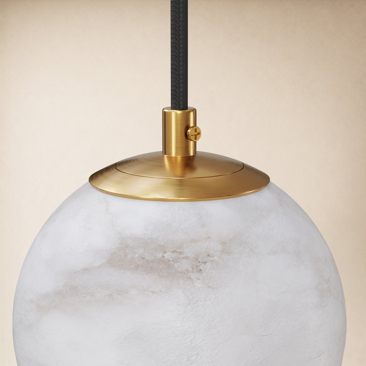 Solindra Resin Globe Cascade Chandelier