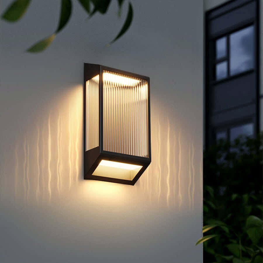 Lumishield Vertical Acrylic Outdoor Wall Light