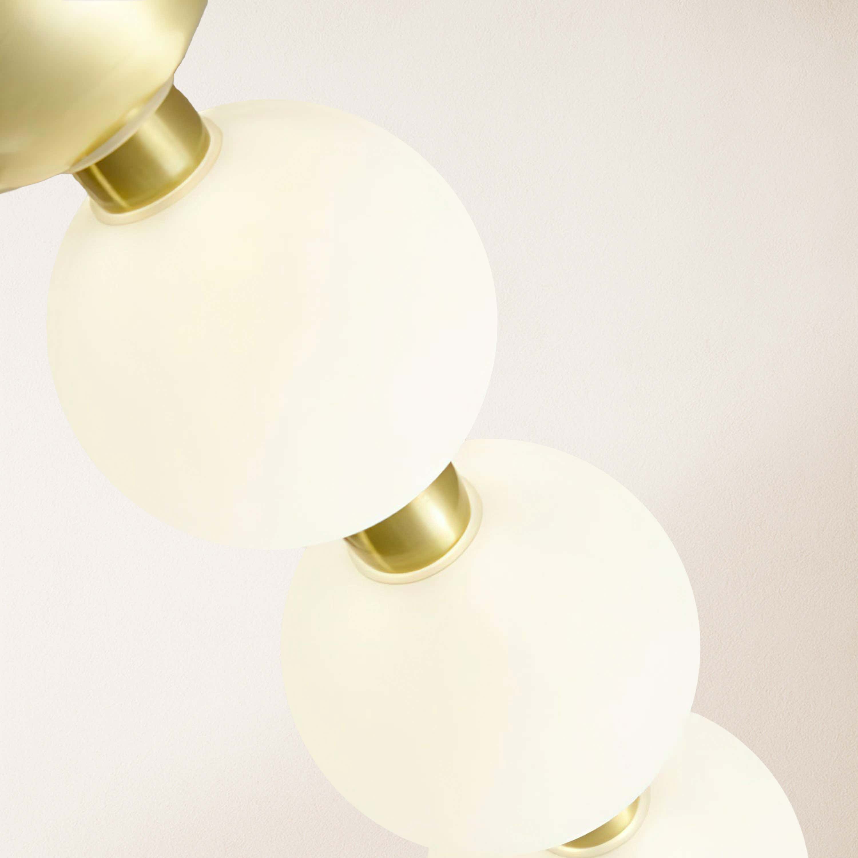 Velora Pearl Bead Round Chandelier 40"D