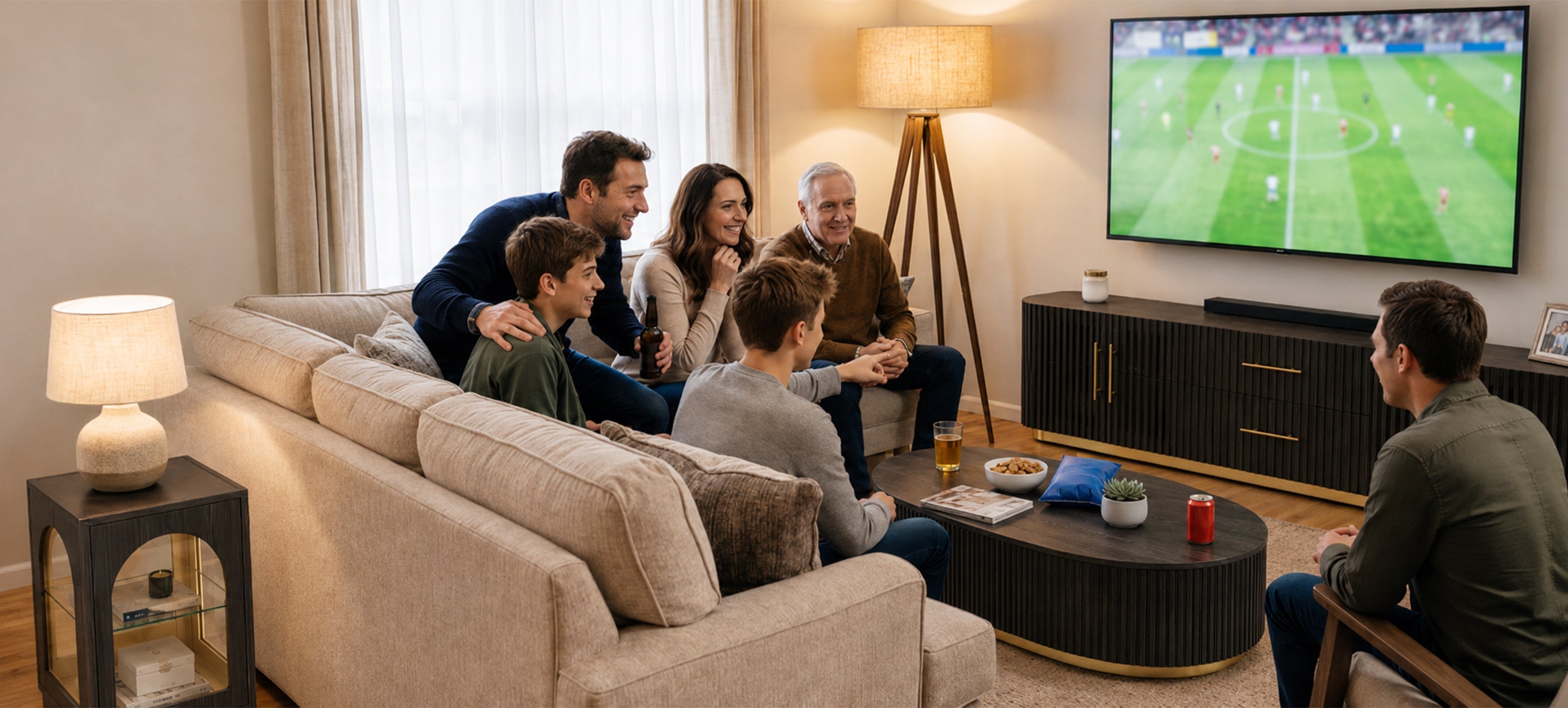 How to Set Up a Living Room for World Cup Watch Parties