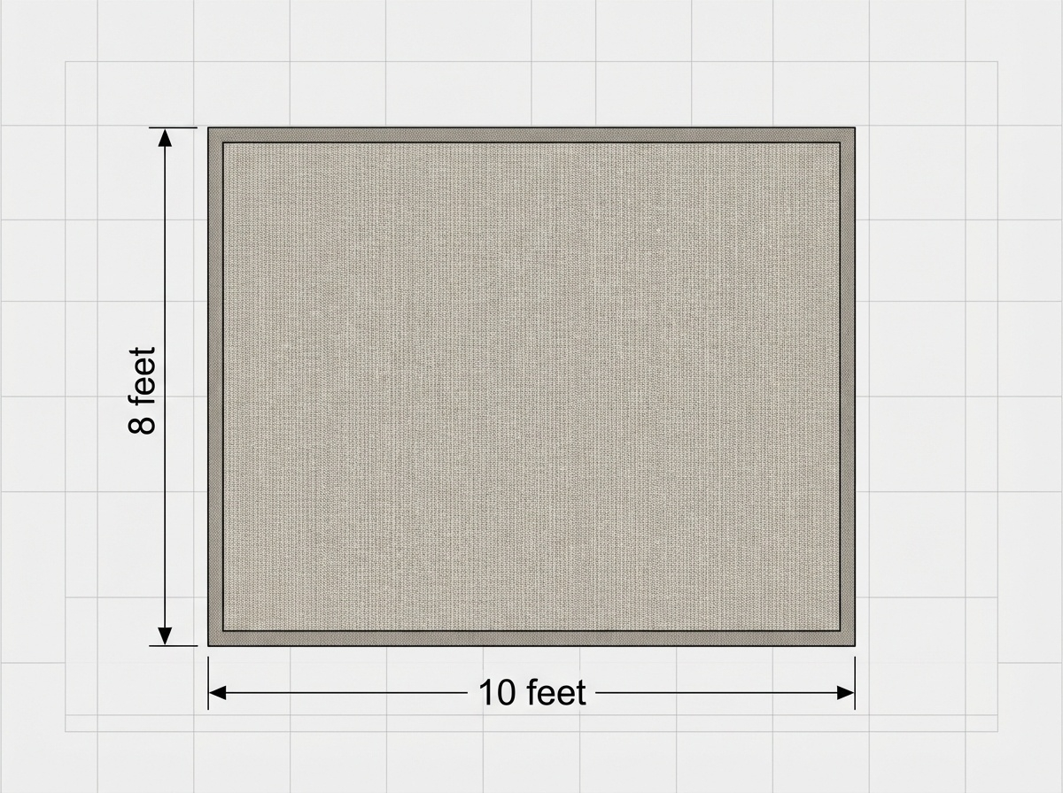 How Big Is an 8×10 Rug? Dimensions, Room Fit & Real-World Examples - HOULTE
