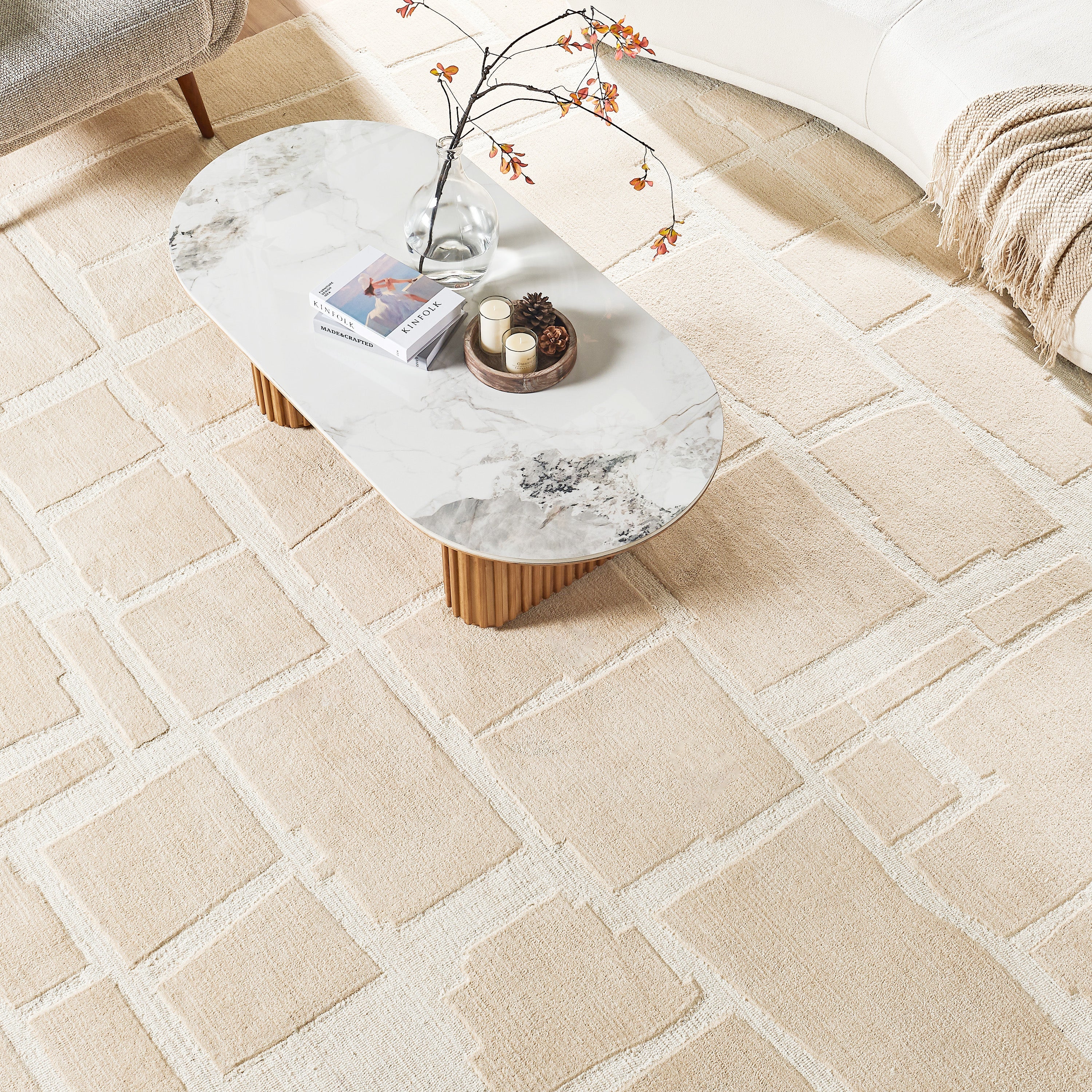 How to Choose the Right Rug Color for Your Living Room - HOULTE