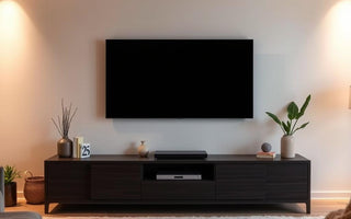 should media console be wider than tv