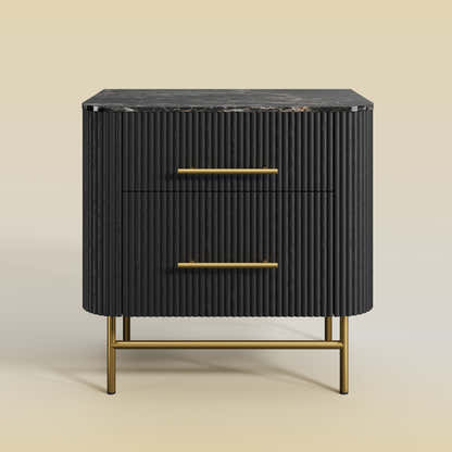 Ewan Sintered Stone Nightstand 26"W