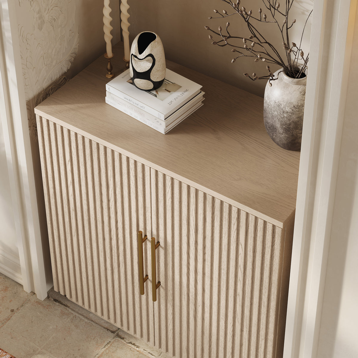 Holt 32″ Solid Oak Cabinet