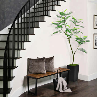 Faux Jacaranda Tree 71"H